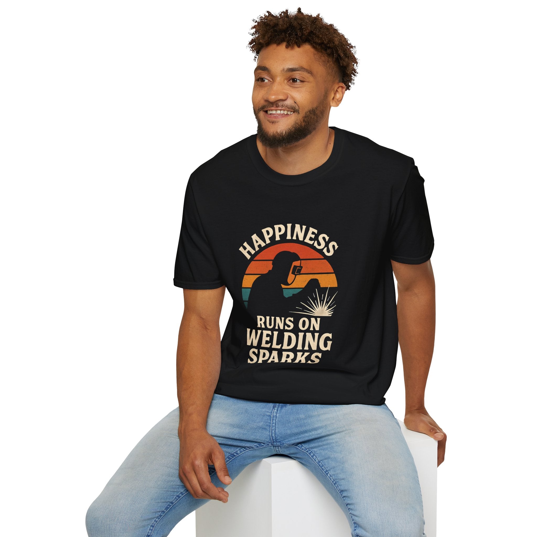 Happiness Runs on Welding T-Shirt