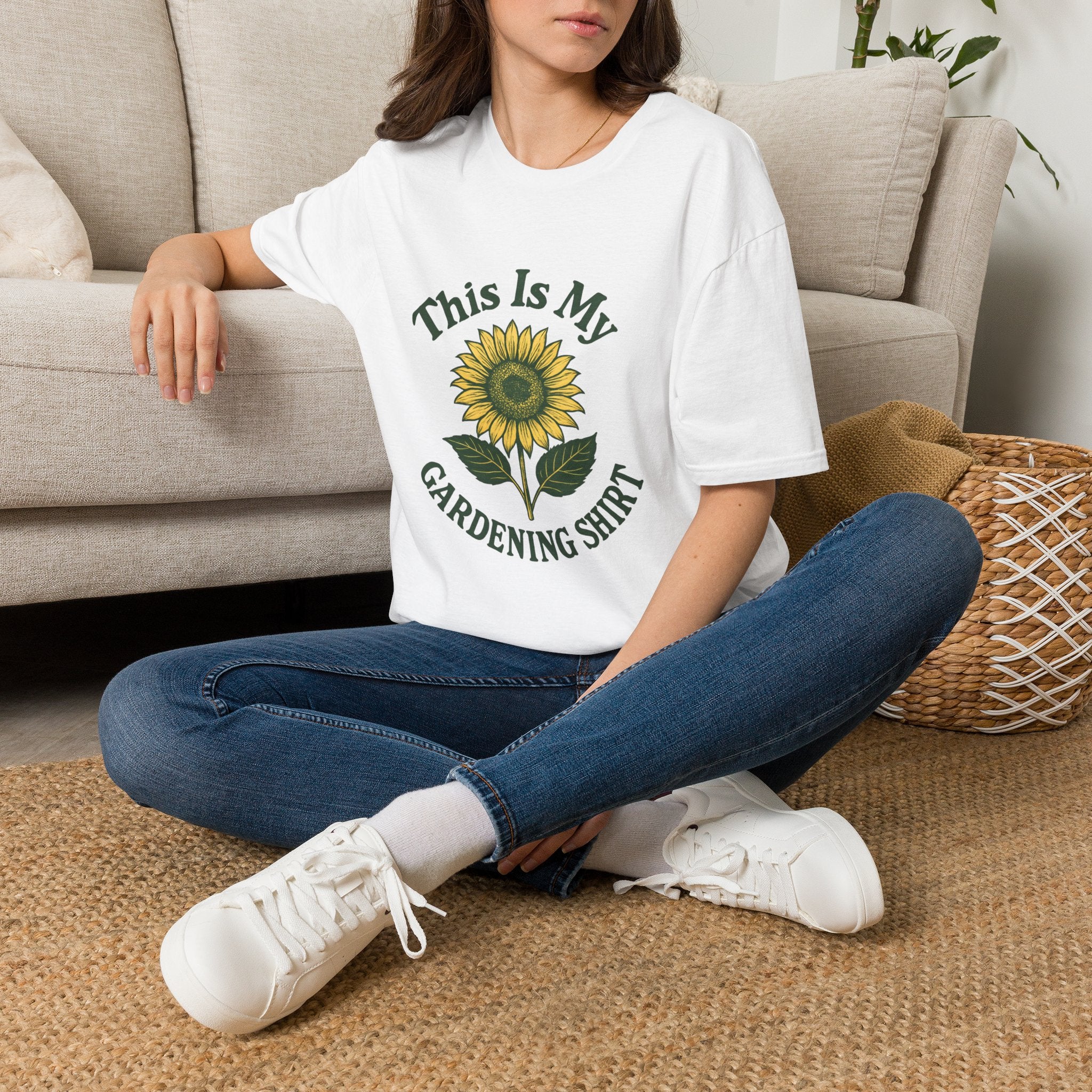 Sunflower Gardening Shirt T-Shirt
