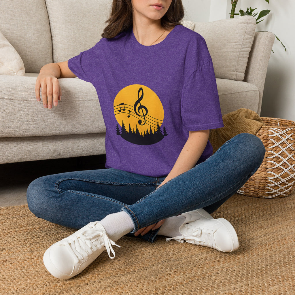 Treble Clef Sunset T-Shirt