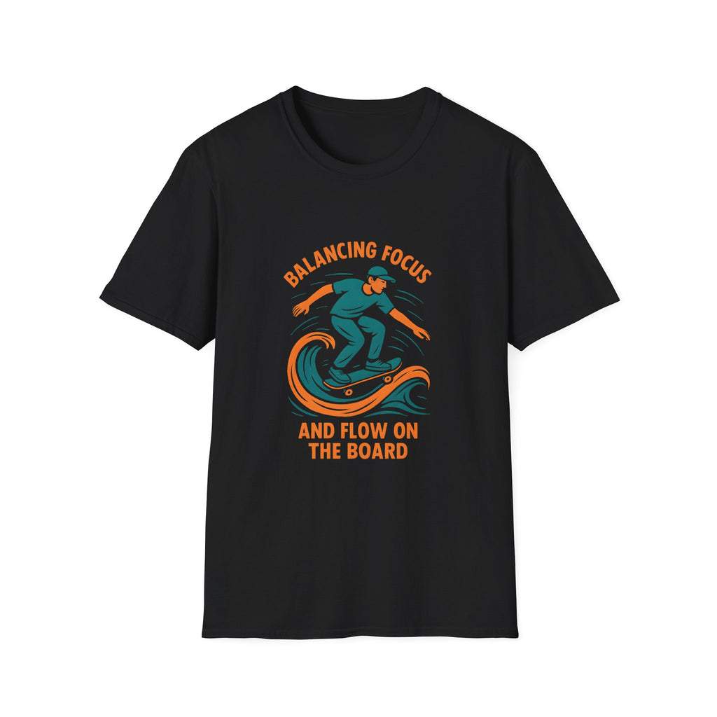 Balancing Focus On Board T-Shirt