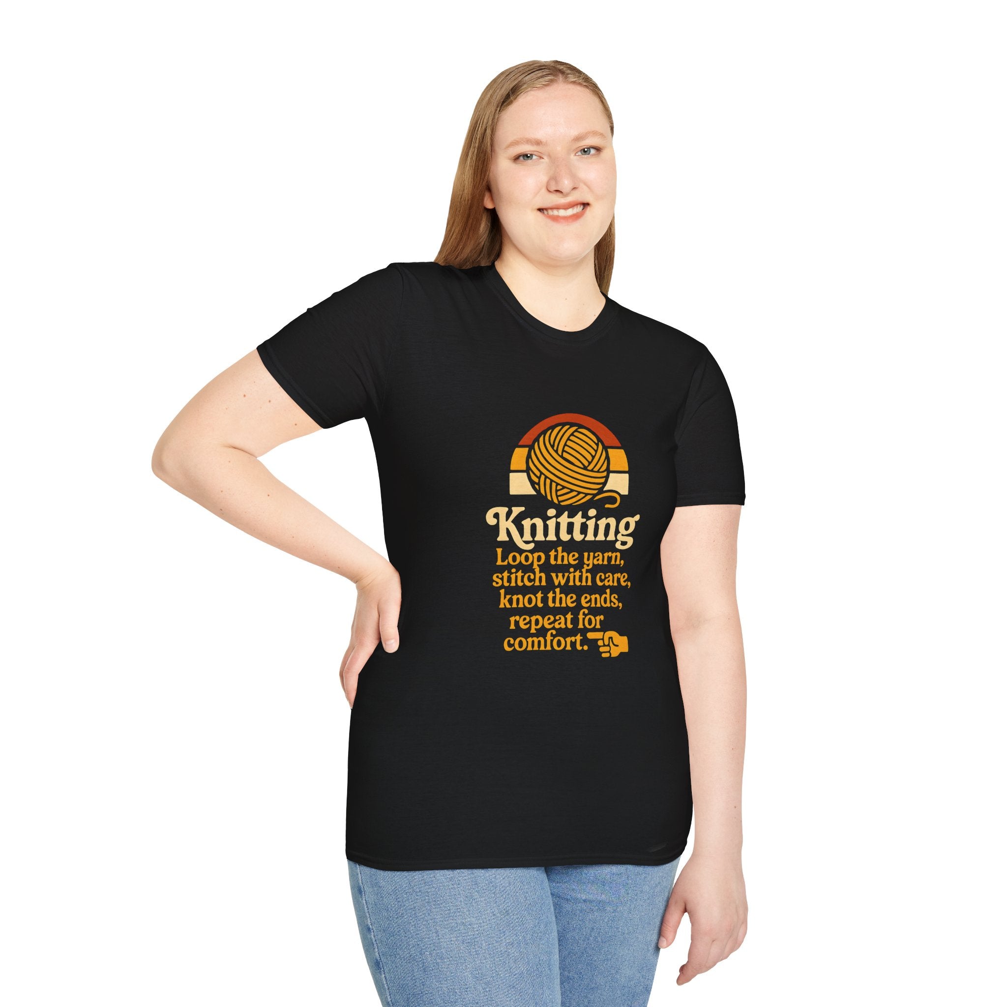 Knitting Yarn Ball T-Shirt