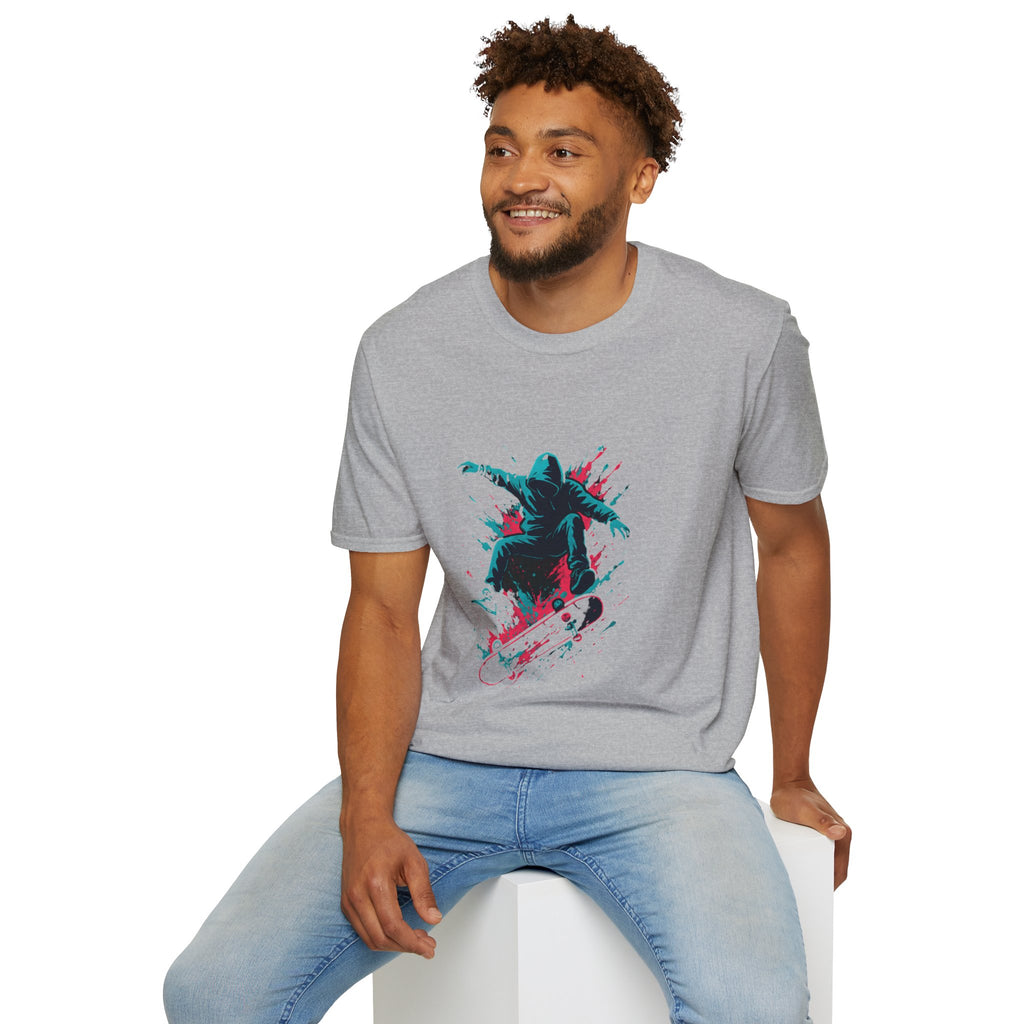 Hooded Skater Jump T-Shirt