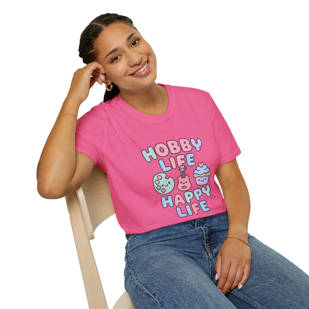 Hobby Life Happy Life T-Shirt