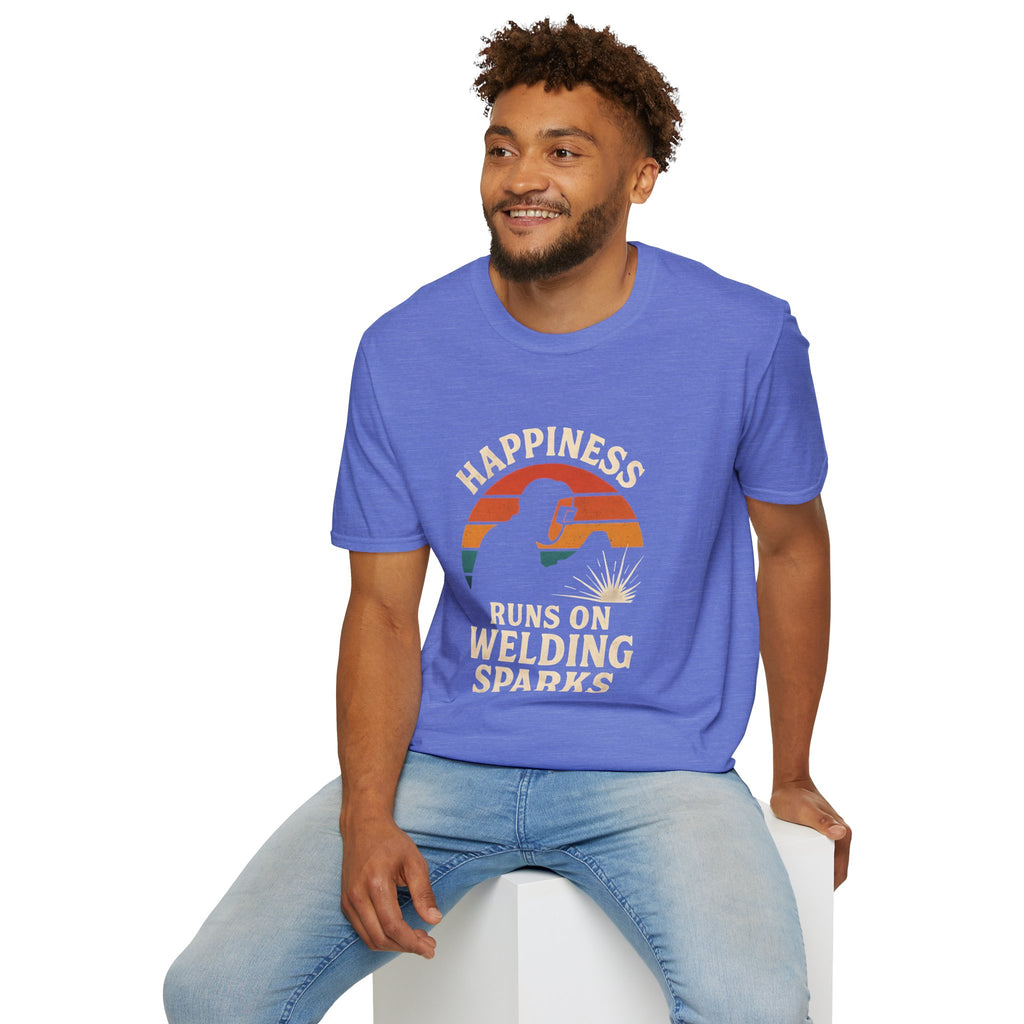 Happiness Runs on Welding T-Shirt