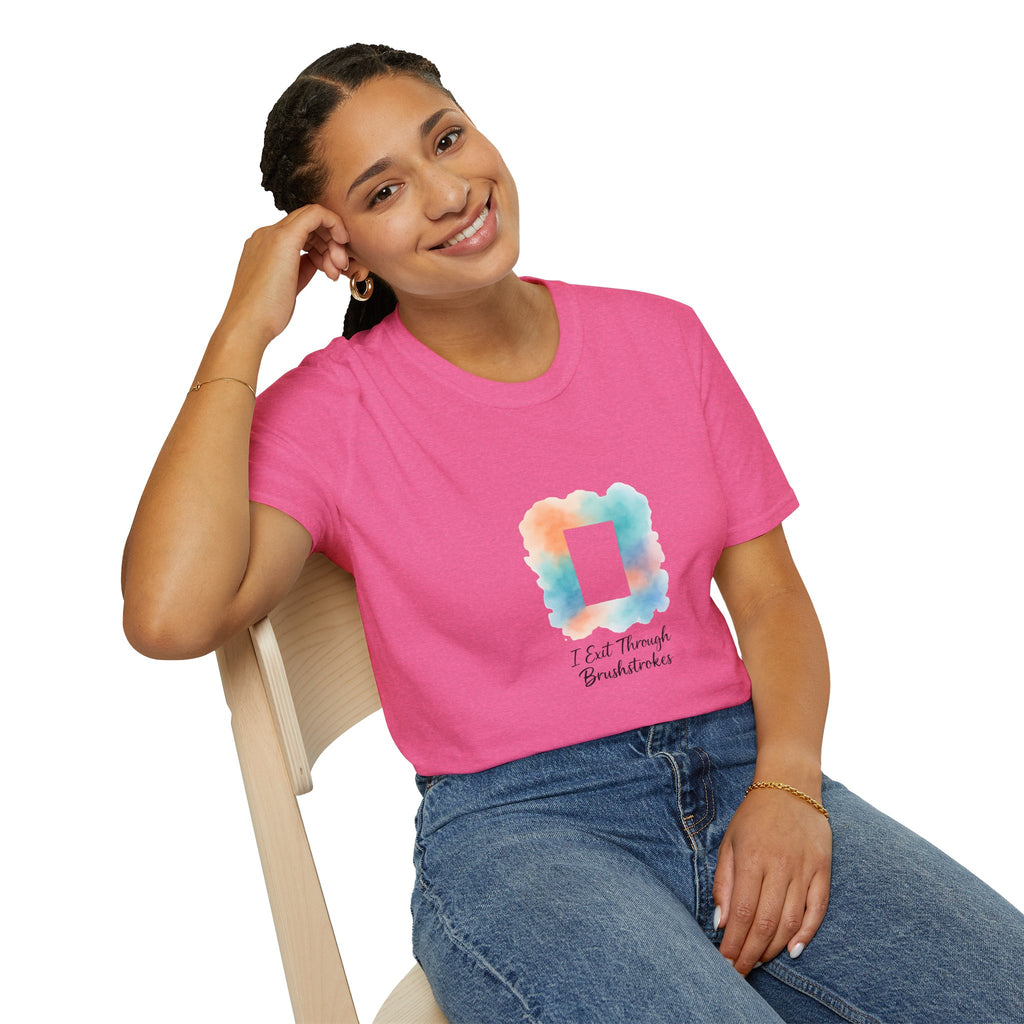 Watercolor Photo Frame T-Shirt