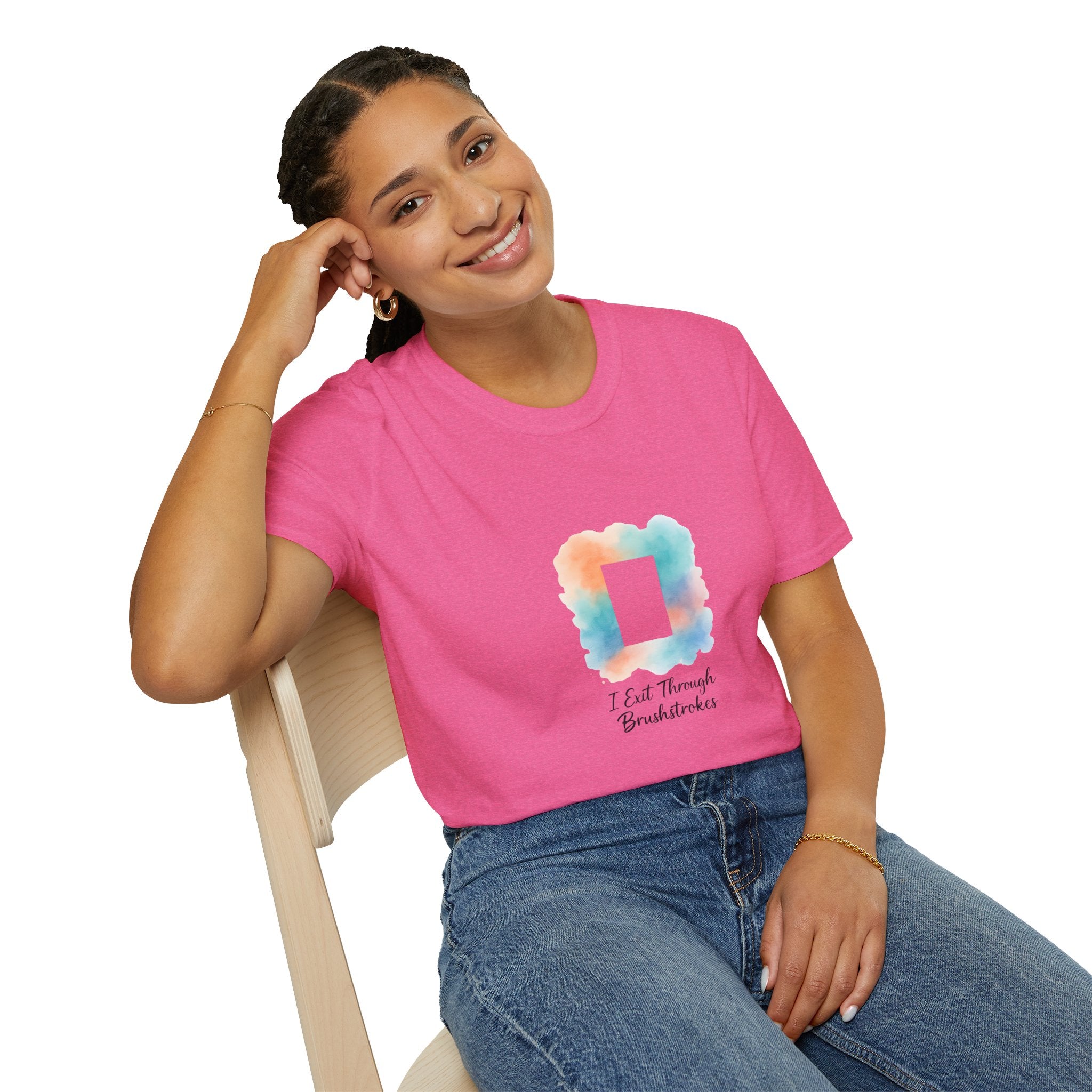 Watercolor Photo Frame T-Shirt