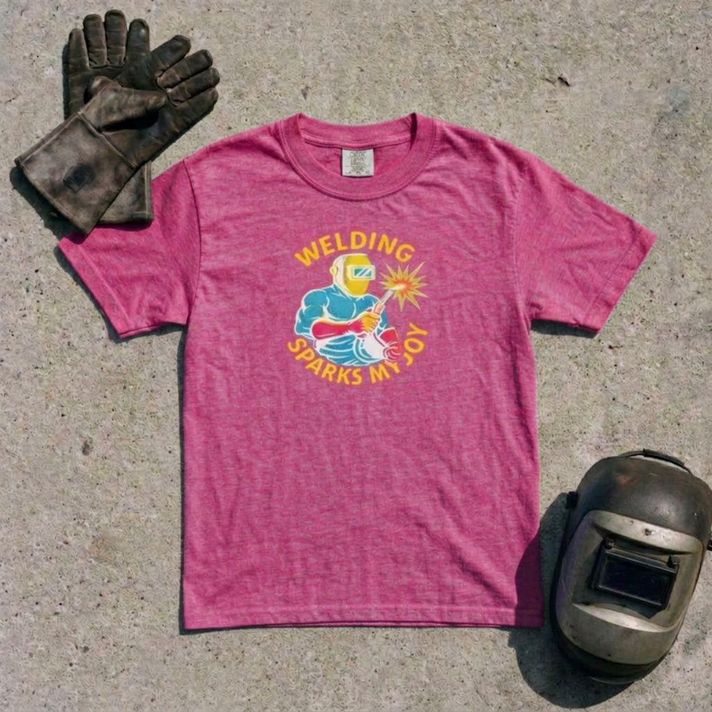 Welding Sparks My Joy T-Shirt