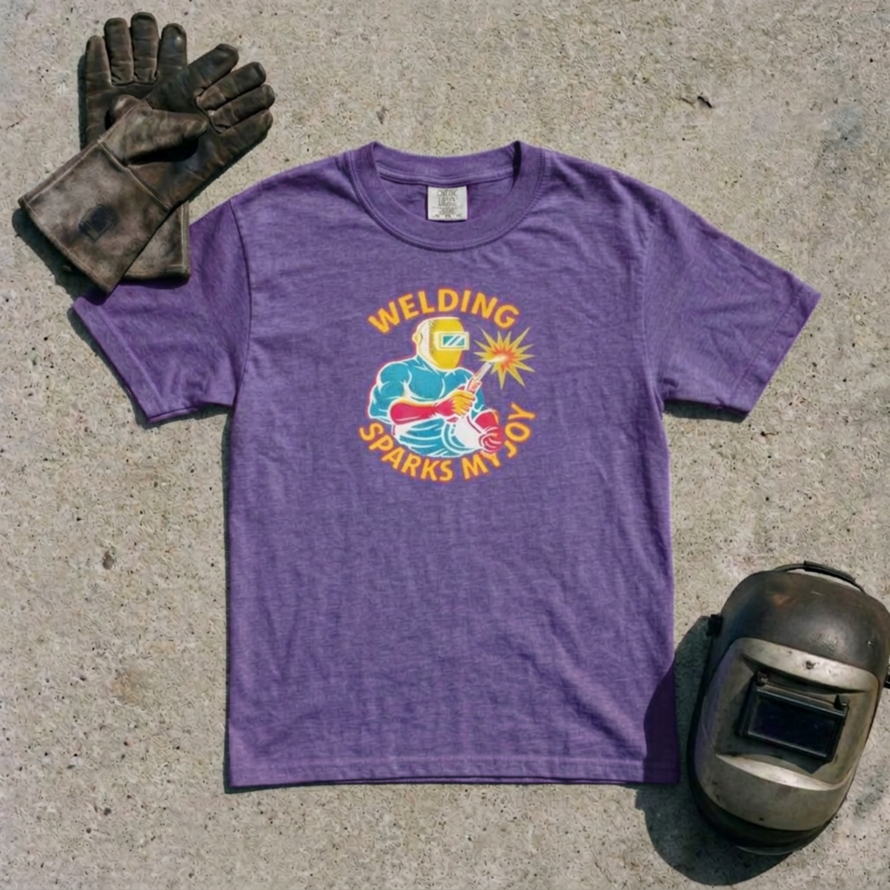 Welding Sparks My Joy T-Shirt