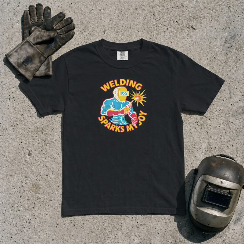 Welding Sparks My Joy T-Shirt