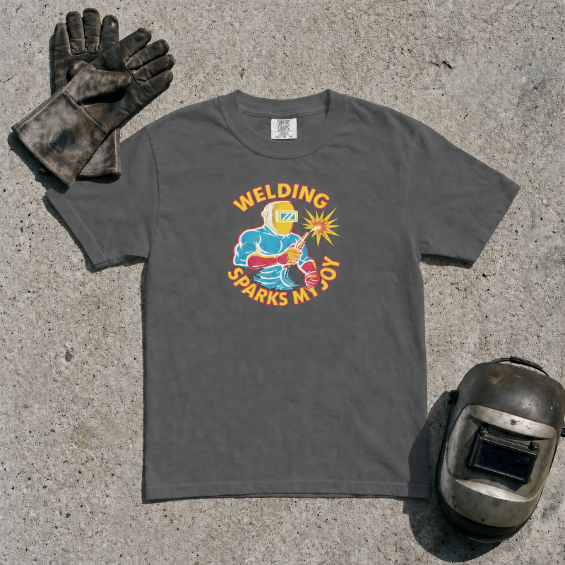 Welding Sparks My Joy T-Shirt
