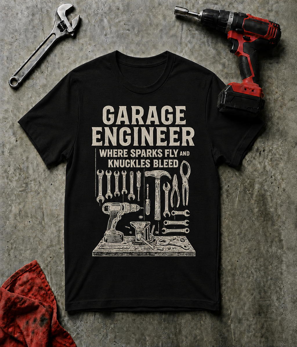 Garage Engineer Tools T-Shirt