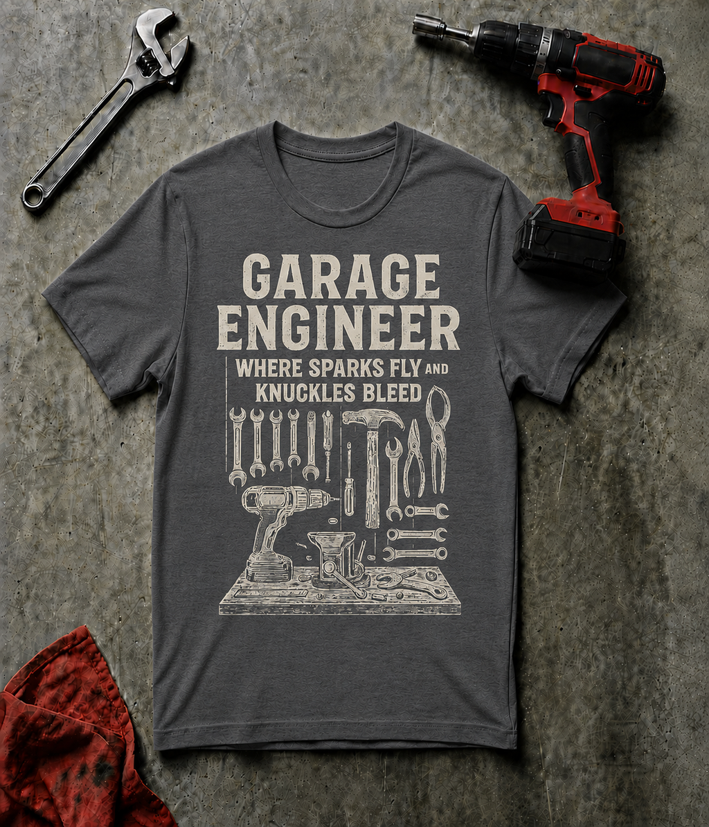 Garage Engineer Tools T-Shirt
