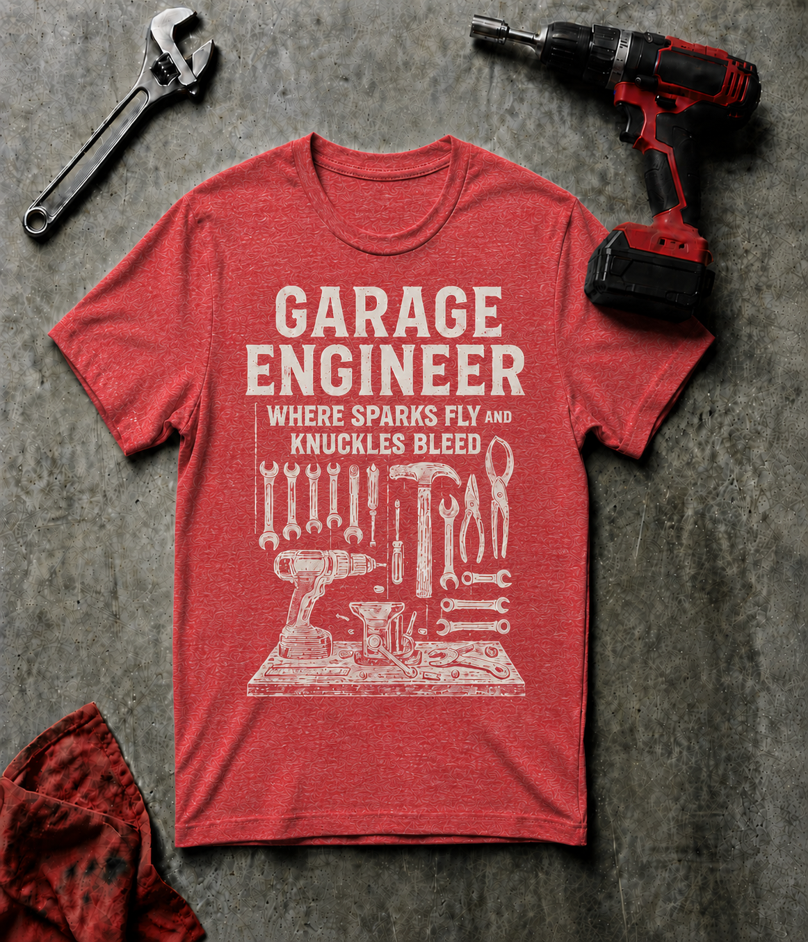Garage Engineer Tools T-Shirt