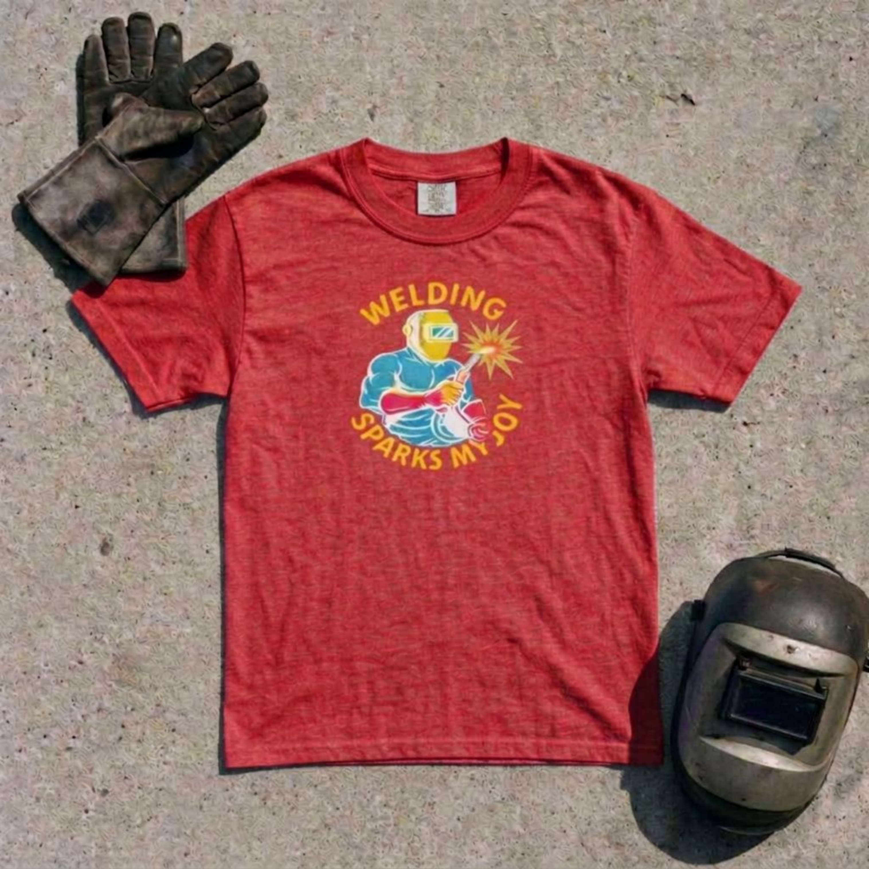 Welding Sparks My Joy T-Shirt