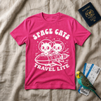 Space Cats T-Shirt — Cute Retro Astronaut Cat Graphic Tee (“Space Cats”)