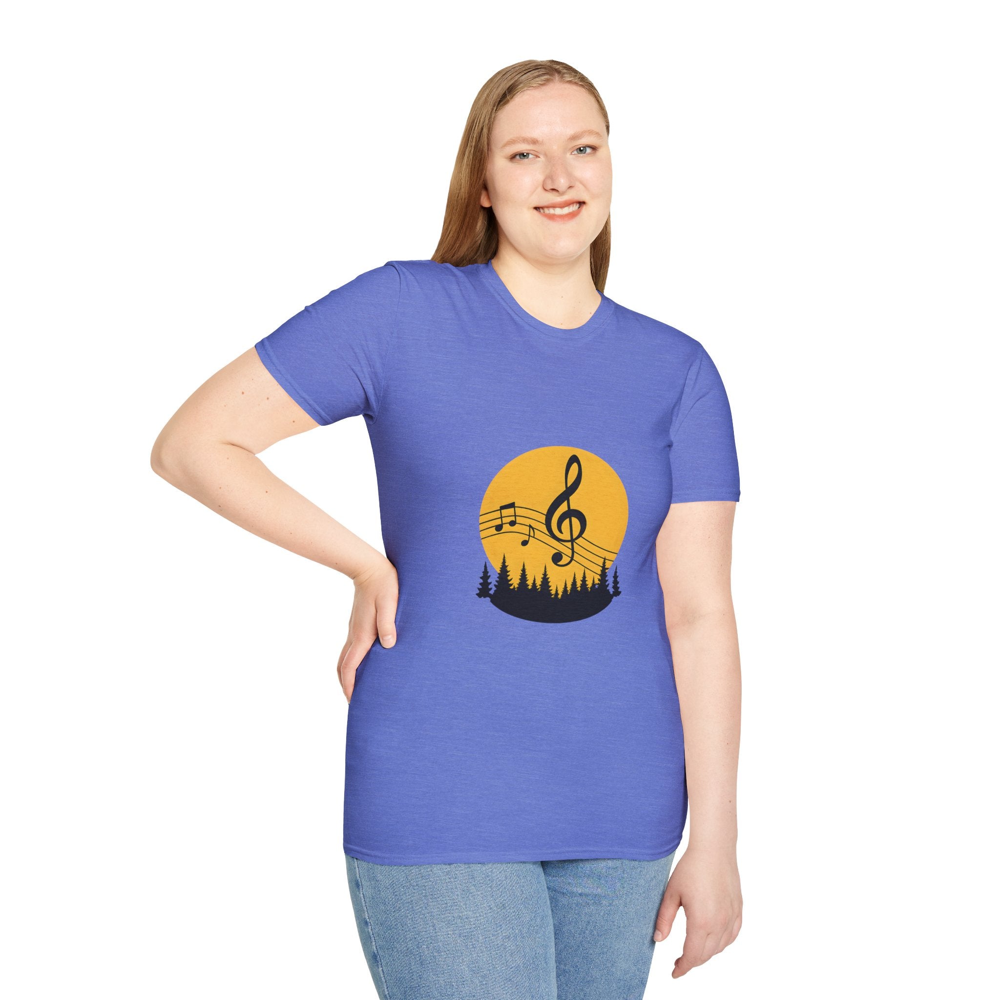 Treble Clef Sunset T-Shirt