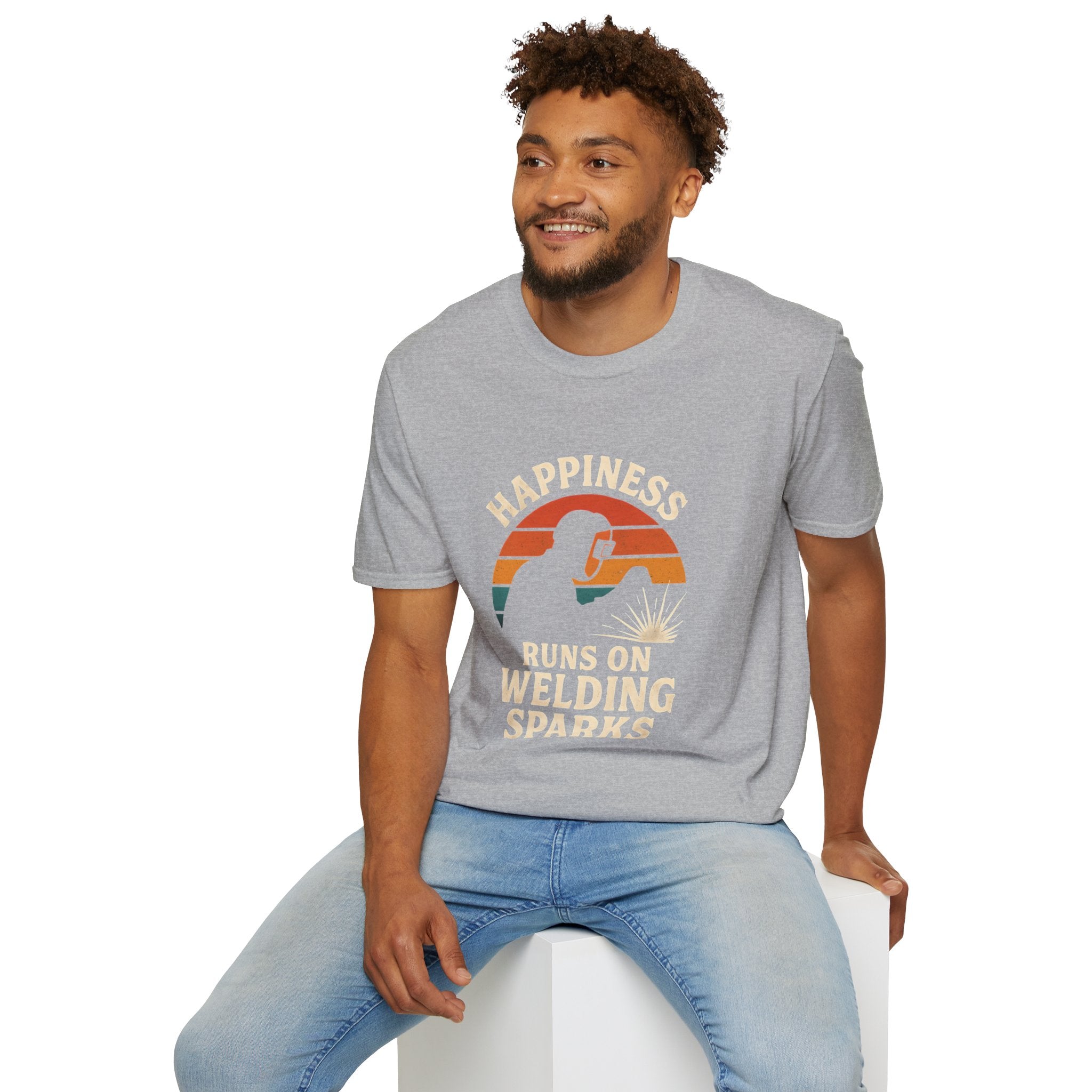 Happiness Runs on Welding T-Shirt