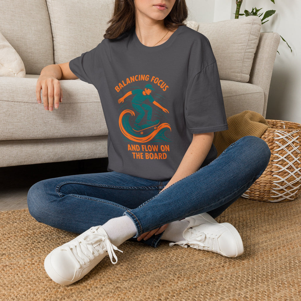 Balancing Focus On Board T-Shirt