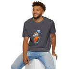 Watercolor basketball scene T-Shirt