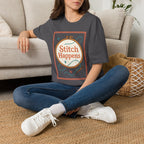 Stitch Happens Embroidery T-Shirt