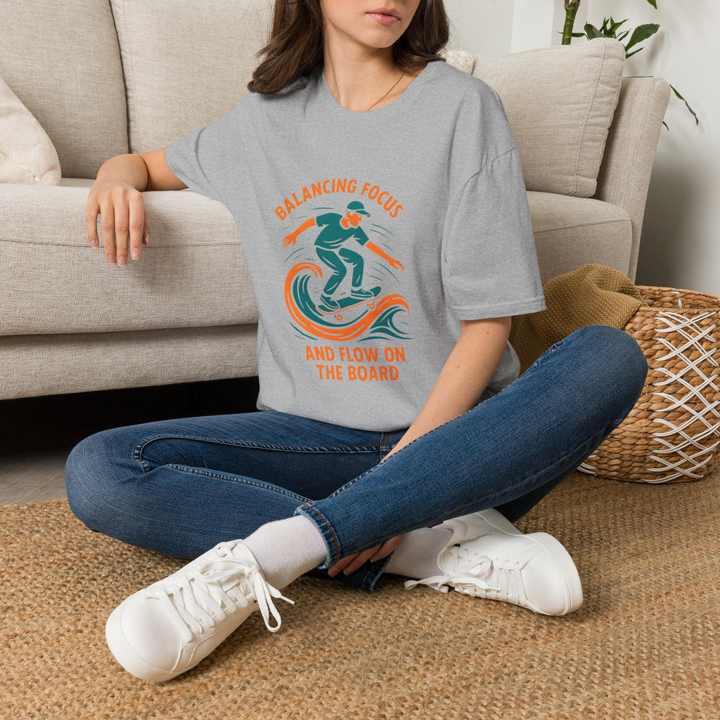 Balancing Focus On Board T-Shirt