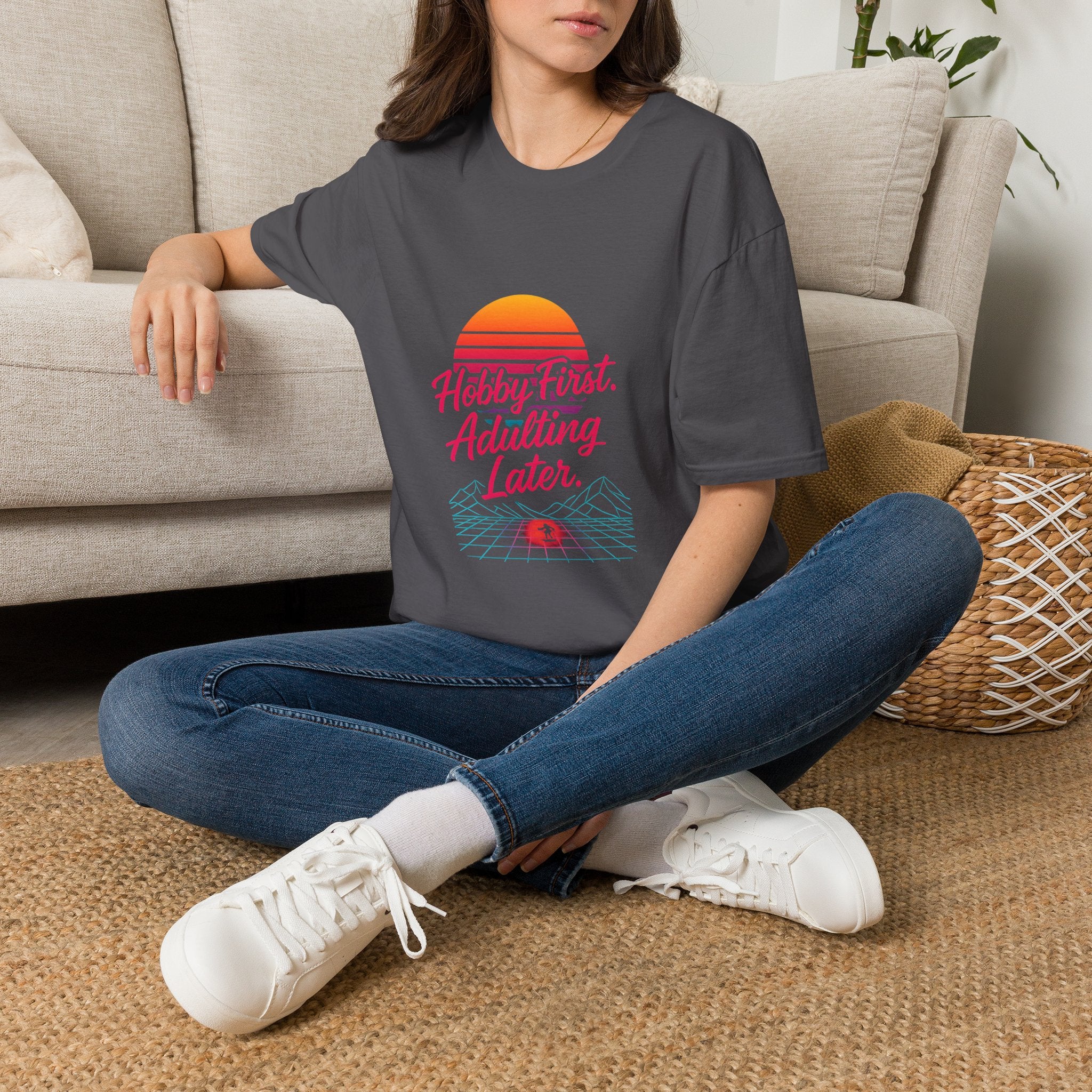 Hobby First, Adulting Later T-Shirt