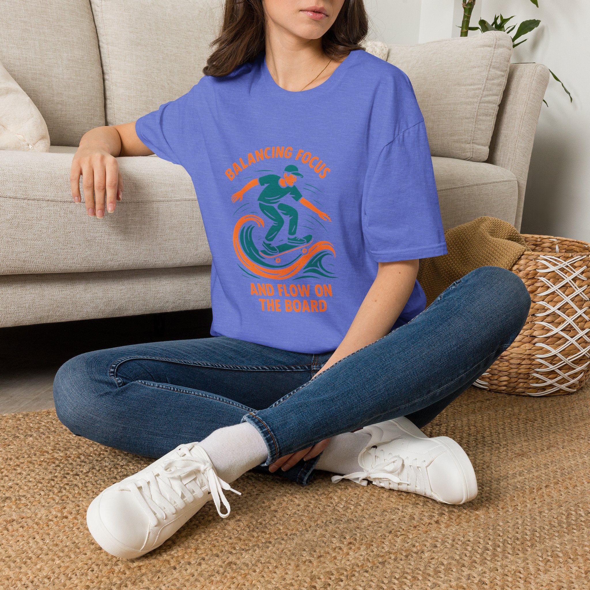 Balancing Focus On Board T-Shirt