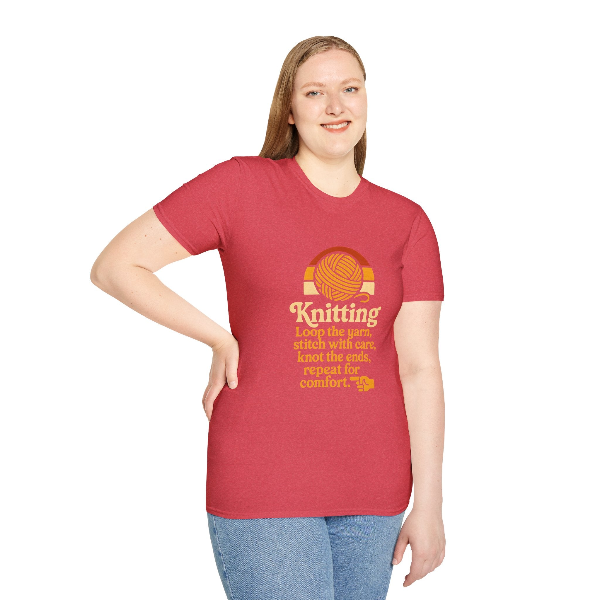 Knitting Yarn Ball T-Shirt