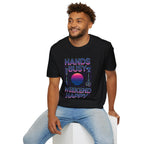 Busy Hands Neon Sign T-Shirt