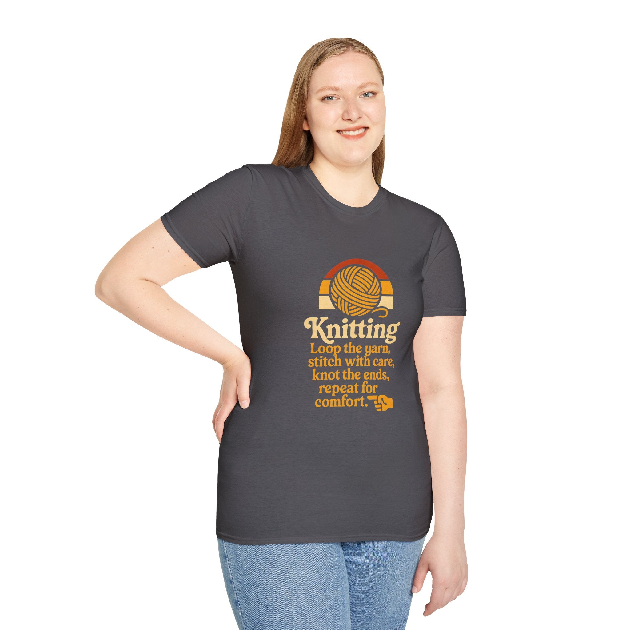 Knitting Yarn Ball T-Shirt